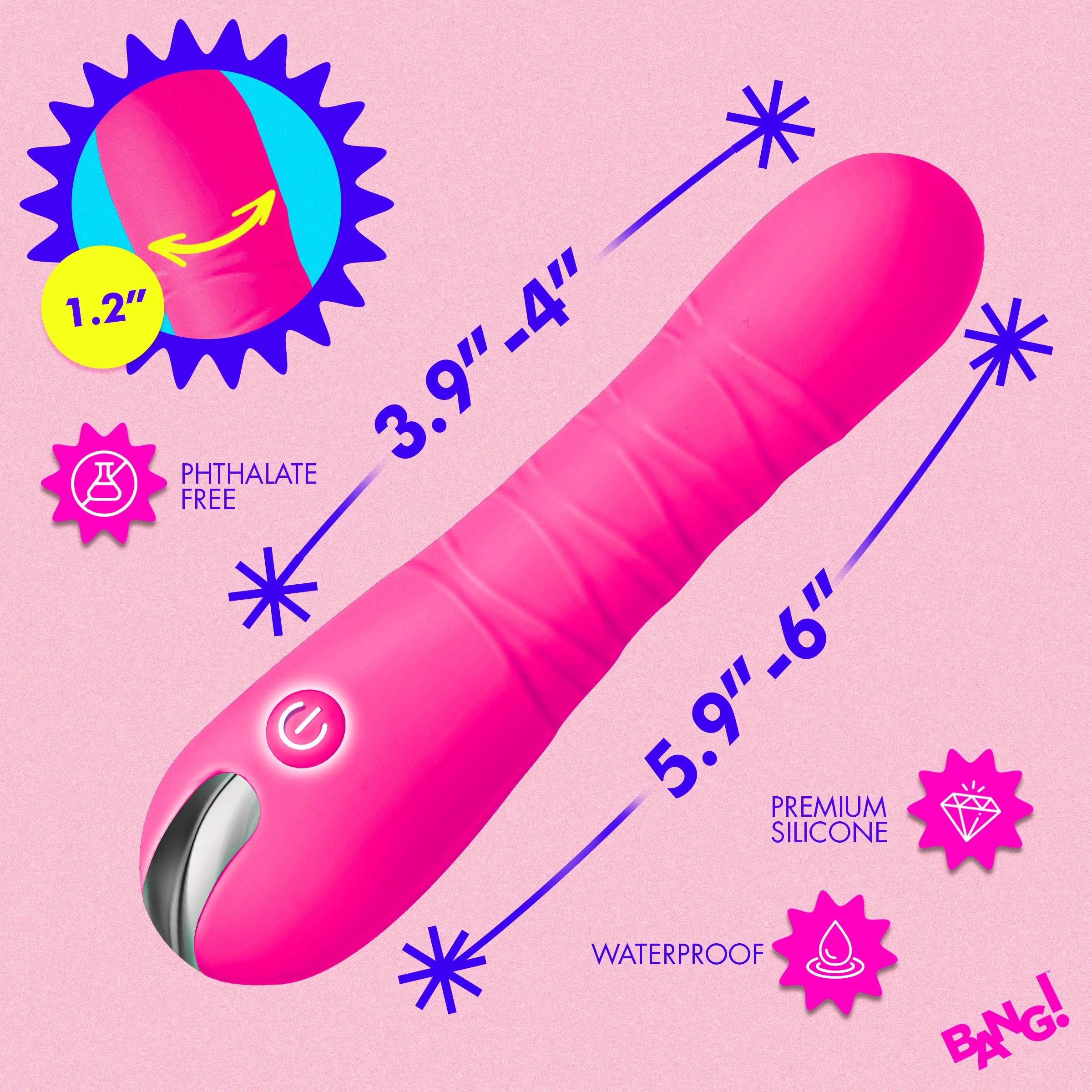 Thrusting Silicone Dildo - Image 4
