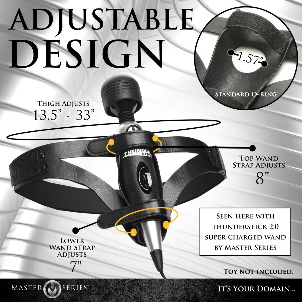 Thunder Strap Wand Thigh Harness - Image 2
