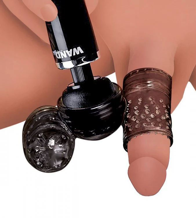 Thunder Stroke 2 in 1 Wand Masturbation Attachment - Image 3
