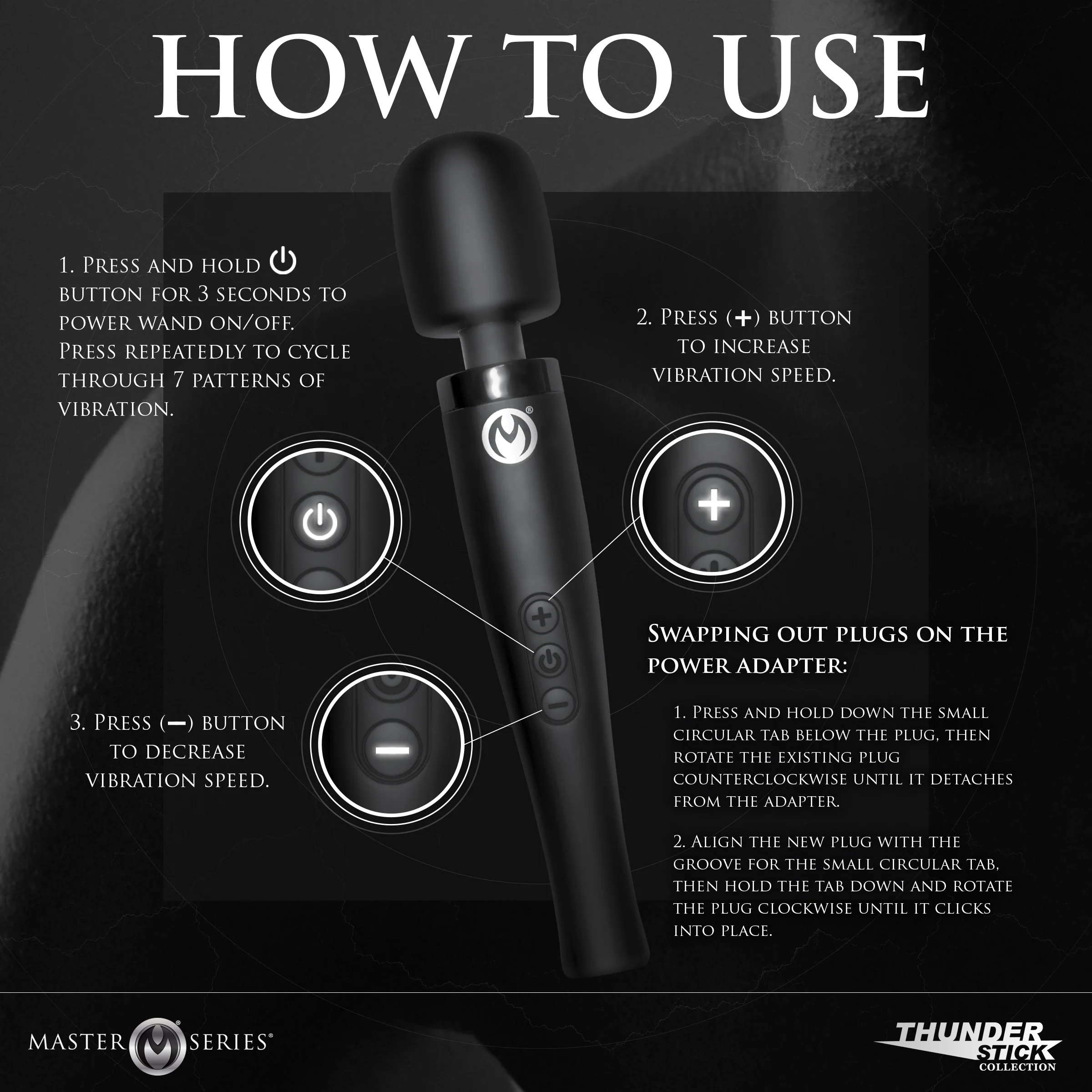 Thunderstick Pro Silicone Wand Massager - Image 8
