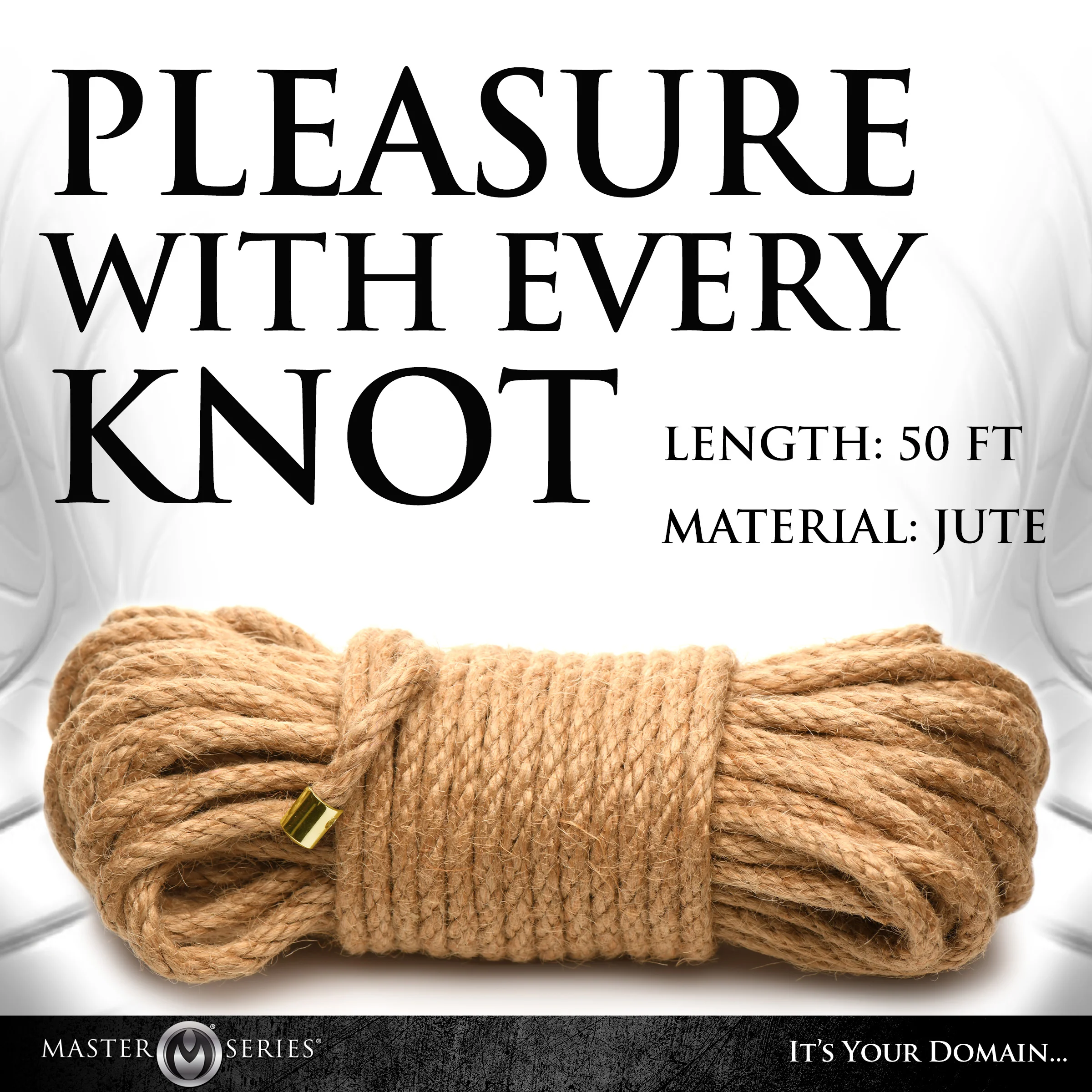 50ft Tied Up Ultra Premium Braided Jute Rope - Image 4