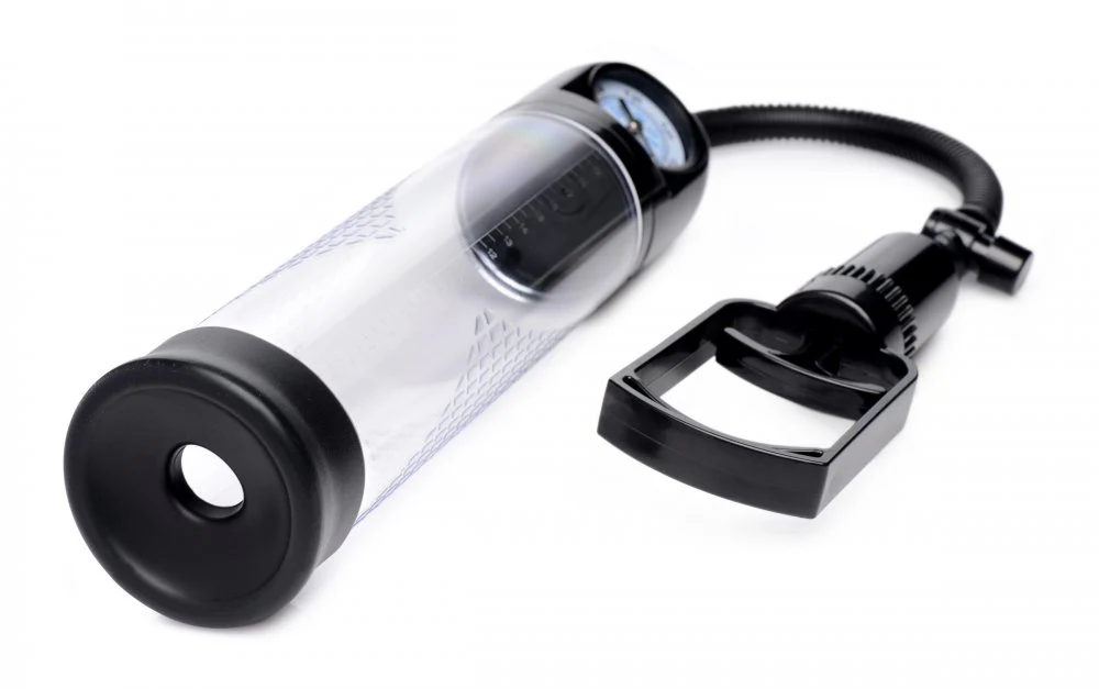 Trigger Penis Pump with Built-in Pressure Gauge - Image 2