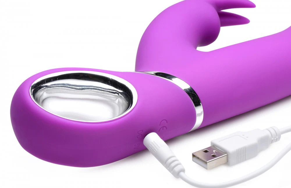 Twirly 66X Spinning Silicone Rabbit Vibrator - Image 7