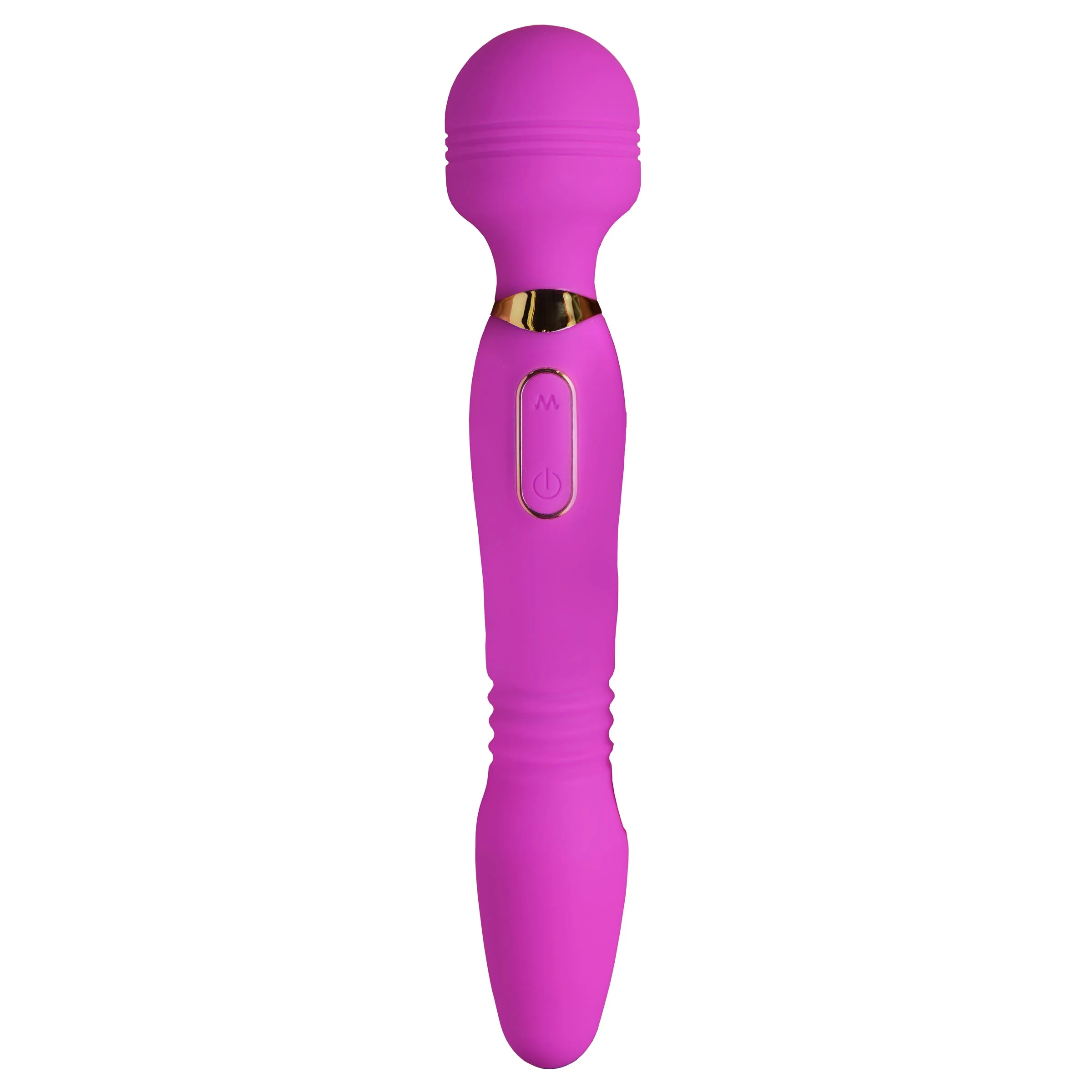 Ultra Thrust-Her Deluxe Thrusting and Vibrating Silicone Wand - Image 7