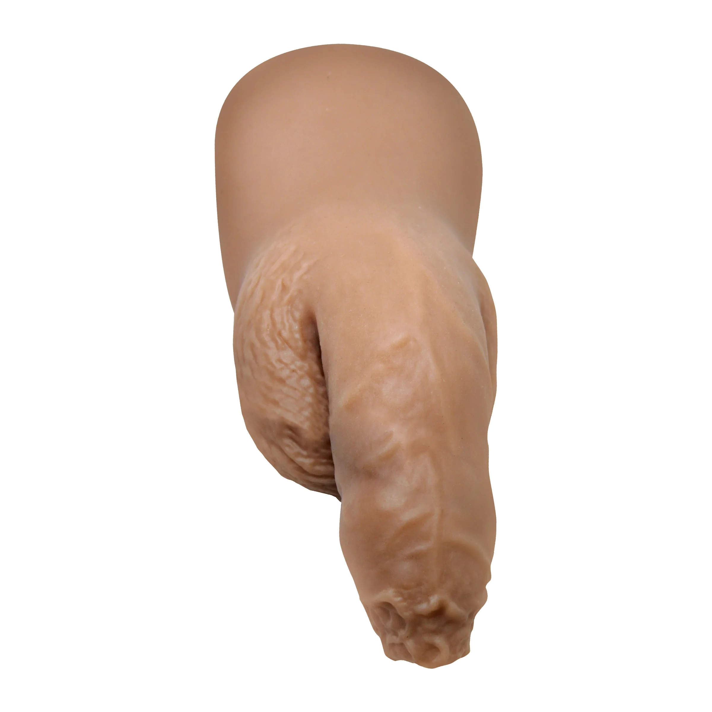Uncut Silicone Packer Dildo - Image 2