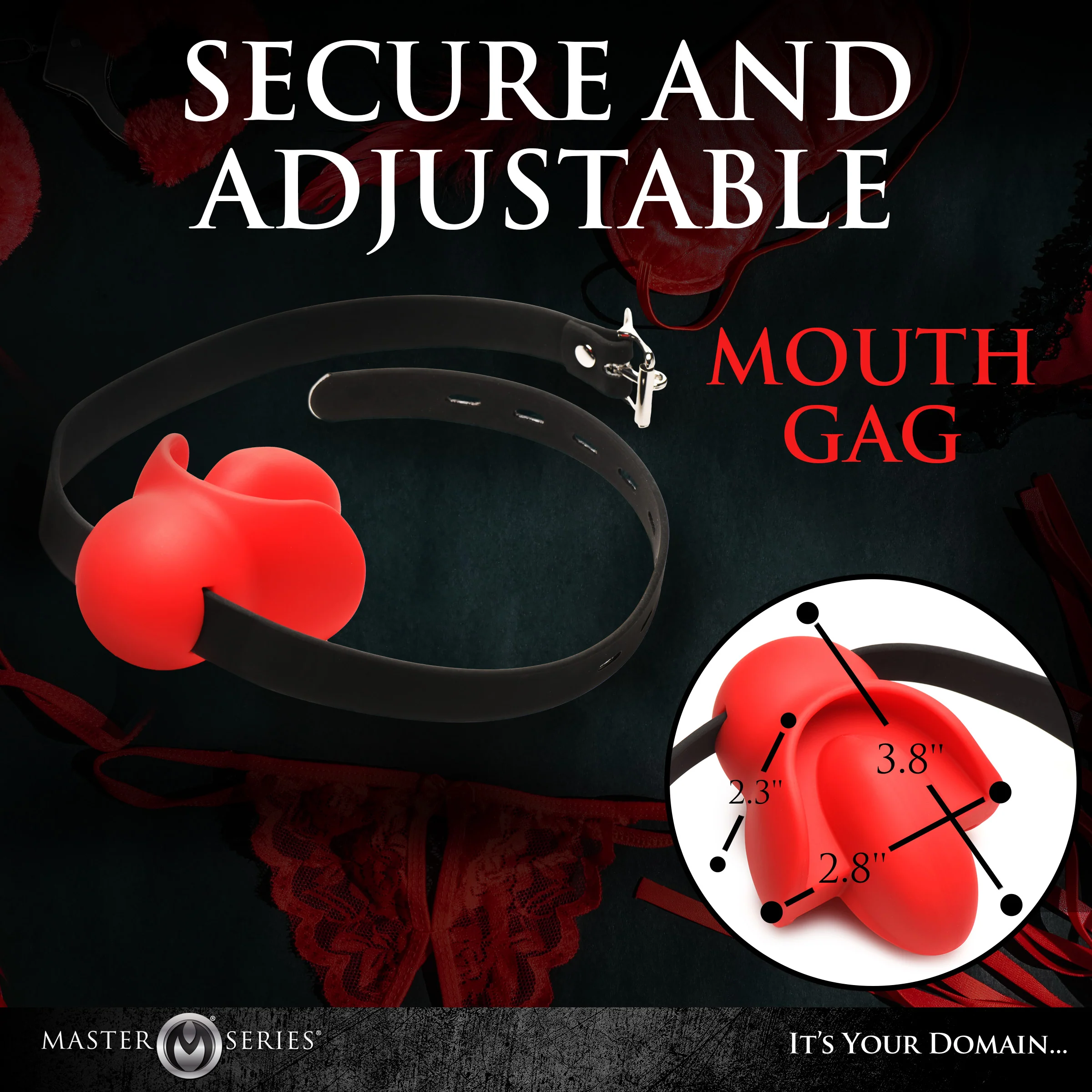 Gag Order Extreme Silicone Ball Gag - Image 5