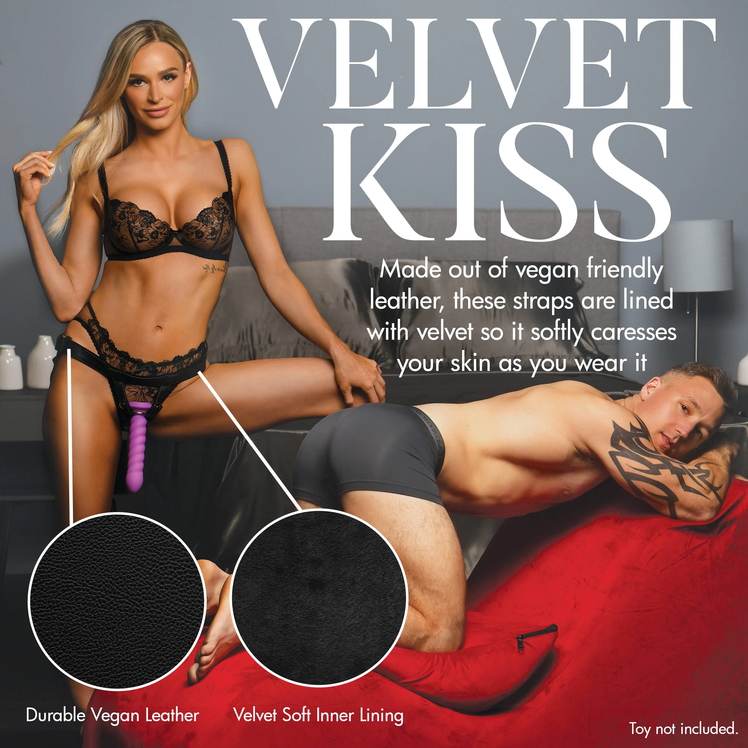 Velvet Kiss Strap-On Harness - Image 7