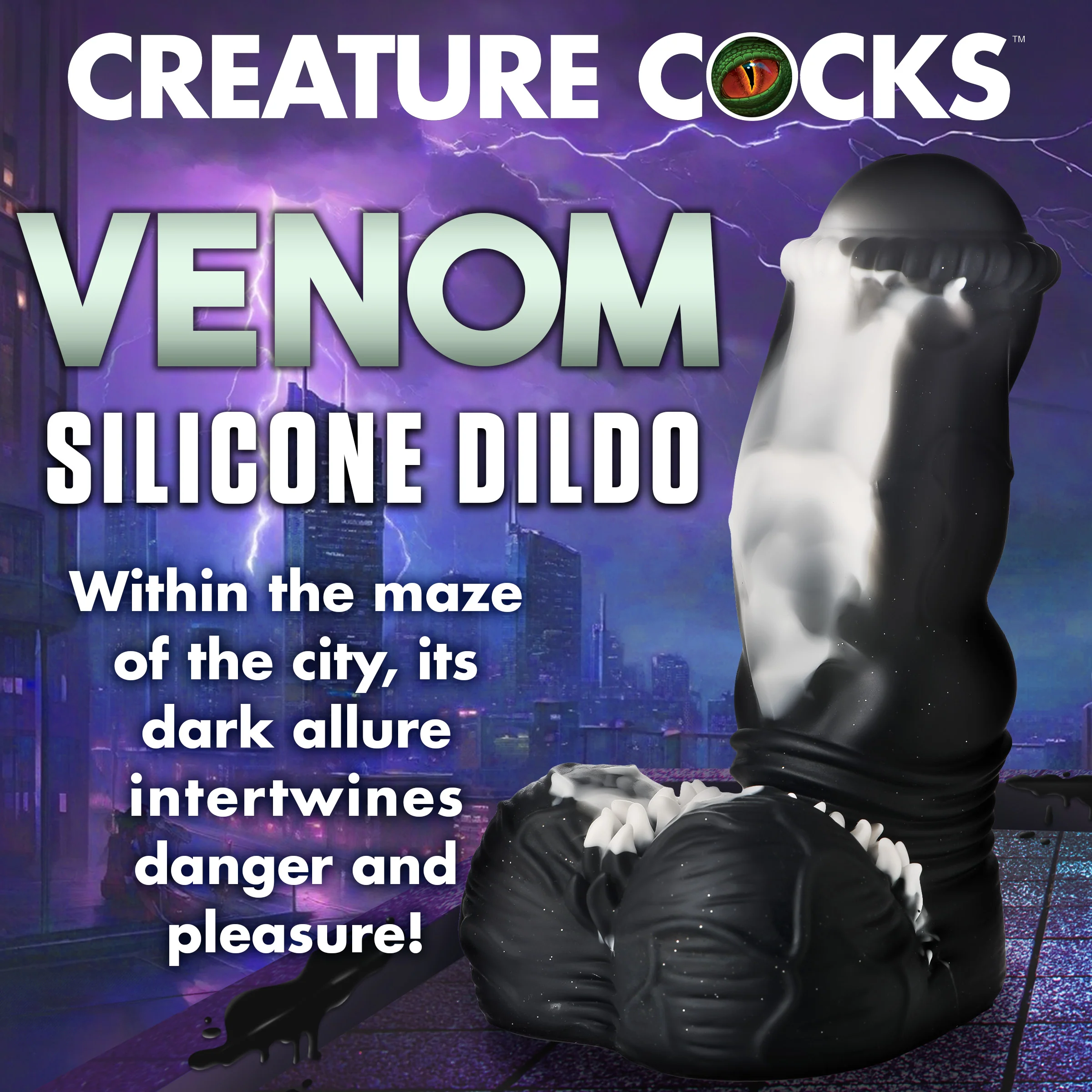 Venom Silicone Dildo - Image 2