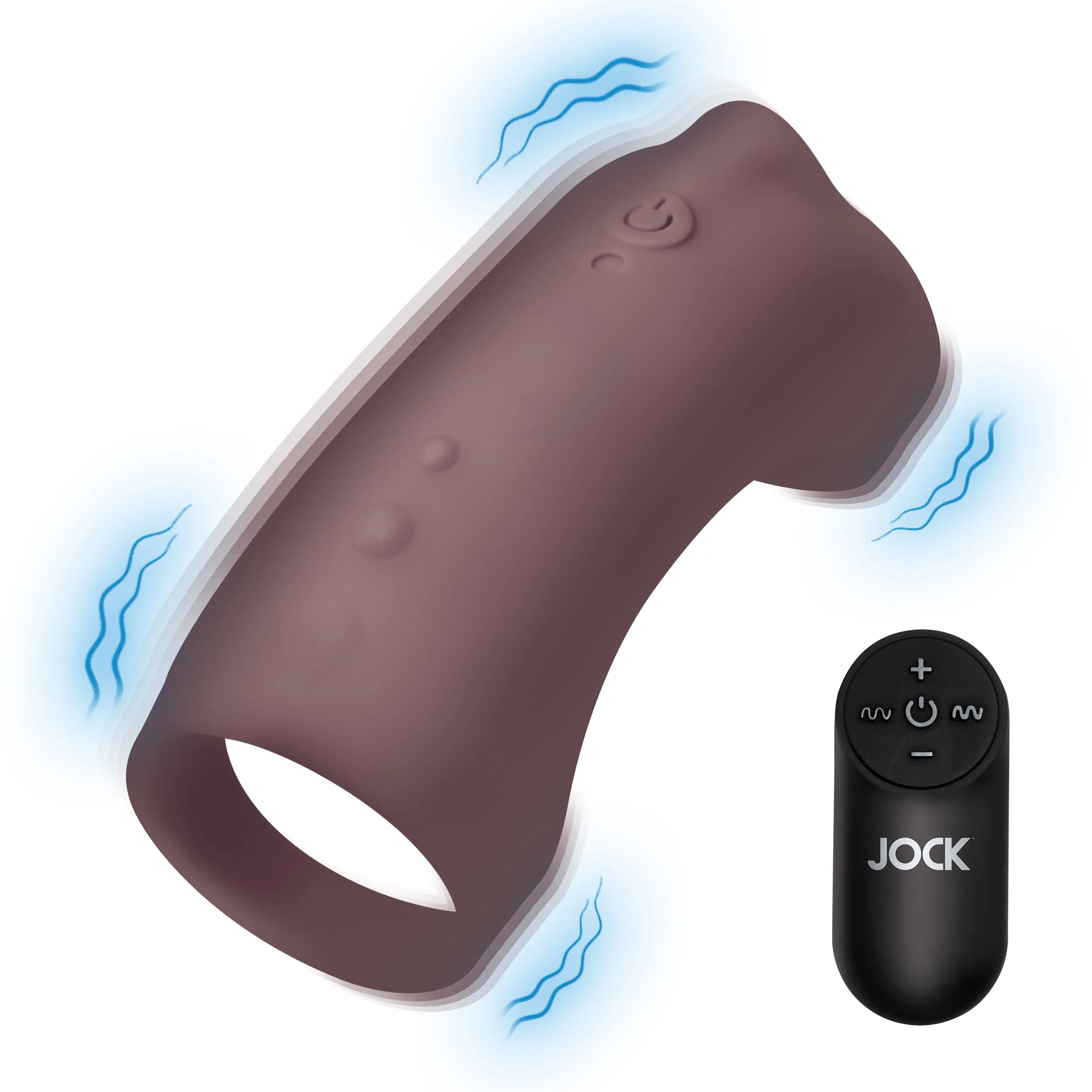 Vibrating Silicone Penis Sleeve - Image 7