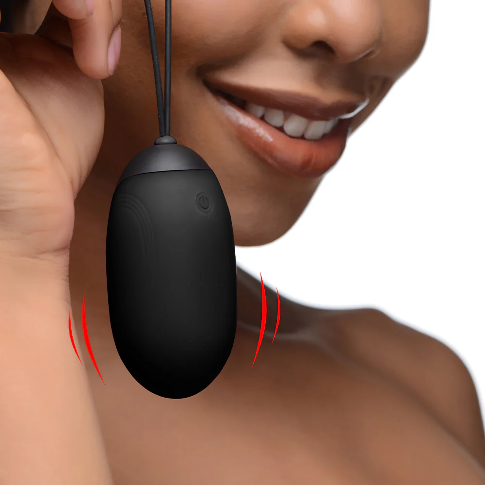 XL Silicone Vibrating Egg - Image 3