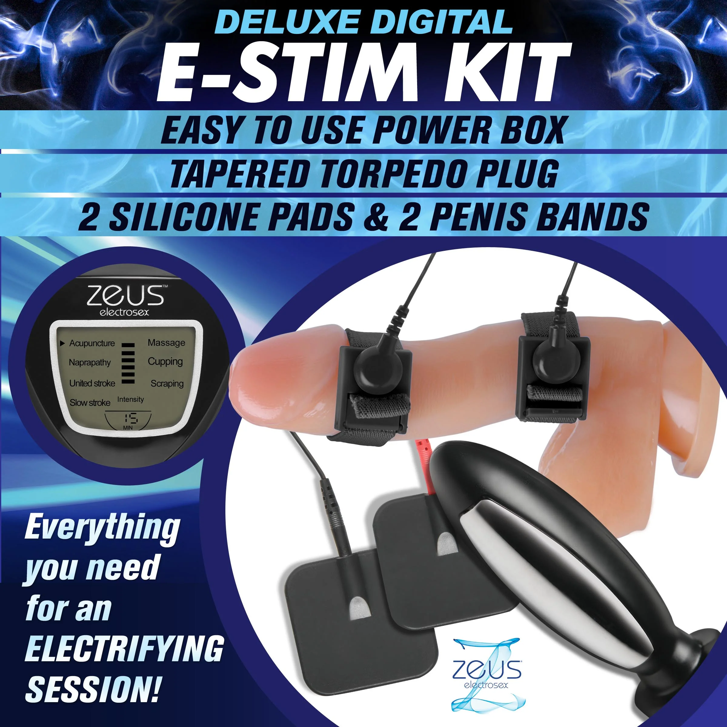 Zeus Deluxe E-Stim Kit - Image 2